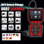 V519 OBD2 Scanner Live Data Professional Mechanic Diagnostic Code Reader Tool Check Engine Light Auto Check Engine Light Car Diagnostic Scan Tool for All OBDII Car Since 1996 - Image 2