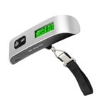 VANZACK Ergonomic Portable Luggage Scale High Precision Mini Electronic Scale (50kg/10g) Large Backlit Screen for Travel - Image 2
