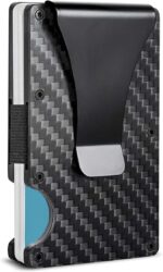 WAFJAMF Small Men's Slim Money Clip Stainless Steel Credit Business Card Holder Pocket Cash Wallet - Image 2