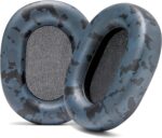 WC Wicked Cushions Extra Thick Earpads for Sony XM5 - Soft PU Leather Cushions, Luxurious Noise Isolating Memory Foam, Added Thickness | Black Camo - Image 2
