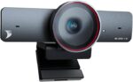 WYRESTORM 4K Webcam with AI Tracking, 120° FOV Wide Angle, Auto Framing, 90fps, 8X Digital Zoom, Dual AI Noise-canceling Mics, Video Conference Room Camera, Zoom Certified, Works for Microsoft Teams - Image 2