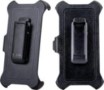 WallSkiN 2 Pack Replacement Belt Clip Holster for Samsung Galaxy S10e OtterBox Defender Series Case | Clip for Belt Holder (Case Not Included) - Image 2