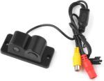 Waterproof 2 in 1 HD 170 Degree Wide Viewing Angle Car Reverse Backup Rear View Camera with Built-in Radar Parking Sensor - Image 2