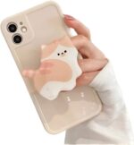 Waterproof Cute Kawaii Cat Phone Grip/Phone Accessory/Phone Holder/Phone Stand/New Stronger Grip (Orange) - Image 2