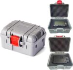 Waterproof & Shockproof Hard Case for BlueDriver Pro/TopScan OBD2 Scanners | Heavy-Duty Automotive Diagnostic Tool Organizer | Portable Lockable Case with Customizable Foam for Small Electronics - Image 2