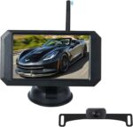 Wireless Backup Camera for Car/Truck/Trailer/Pickup/SUV/Camper,720P 5-Inch Monitor, Digital Signal Stability, Easy Install, No Delay, Wireless Rear Camera with Auto-Switching Night Vision, Waterproof - Image 2