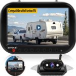 Wireless Backup Camera for Furrion RV: 7-Inch HD 1080P, Plug-Play, Night Vision, 4 Channels Split Screen - Image 2