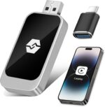 Wireless CarPlay Adapter for Apple iPhone - Stable Fast BT 5.3 Connection, Plug & Play Compatible with iPhone iOS 10+, Only for Car Since 2016 OEM Wired to Wireless CarPlay - Image 2