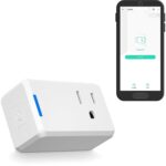 YoLink Plug Mini, Ultra-Compact Smart Outlet with Over-Temperature Protection & Precision Scheduling, 1/4 Mile LoRa Range, Alexa, Google Assistant Integration, Hub Required for Full Function - Image 2