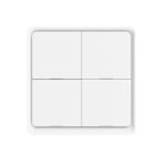 ZigBee Wireless Remote Control Smart Switch Wall Panel Transmitter,Requires MoesGo zigbee Hub,Smart Life/Tuya APP Remote Control, Wireless Button for Smart Home Devices and Scenes White - Image 2