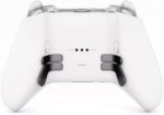 eXtremeRate Replacement Bottom Shell for Xbox One Elite Series 2 Controller, Custom White Back Housing Shell Cover for Xbox Elite Series 2 Core Wireless Controller Model 1797 - Image 2